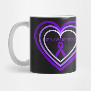 IBD Awareness in Hearts Mug